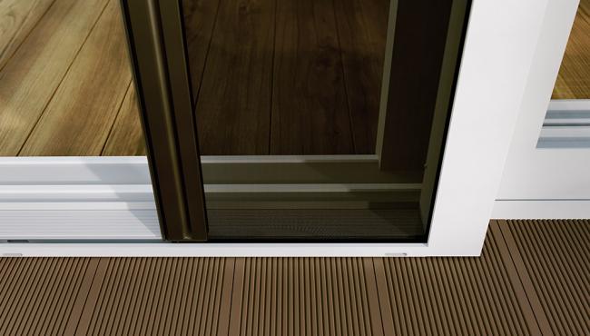 Trous de drainage S2 pour montage externe sur une porte